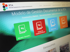 RTA lanza sitio de Modelo de Gestión Documental Regional